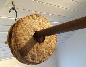 Knäckebröd in the traditional form