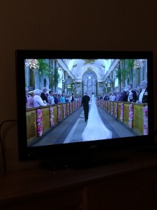 here comes the bride